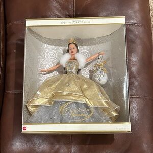 Special 2000 Edition Celebration Doll in Gold and Silver